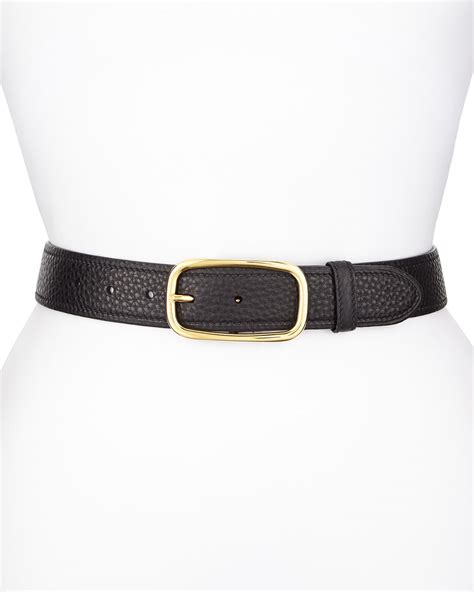 prada tumbled leather belt|Prada belt for women.